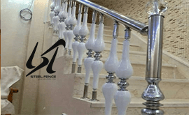 فروش و نصب نرده استیل در همدان