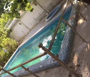نرده استیل استخر+بررسی
